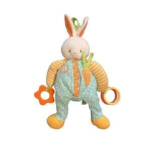 Busy Bun-Bun Bunnies By The Bay Baby Rabbit Activity Plush Teether Crib